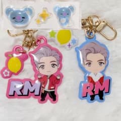 BTS　RM＆KOYA　5点セット　キーホルダー＋シール　TinyTANのサムネイル
