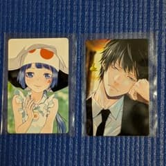 天野明展 The Characters 特典カード 2種セットのサムネイル