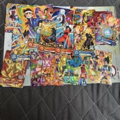 スーパードラゴンボールヒーローズまとめ売り1枚プロモ付き開封済み