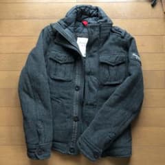 訳あり！激安！正規品！アバクロ　ジャケット　ダークグレーのサムネイル