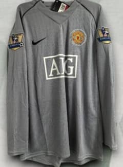 07/08 マンU GK アウェイ グレー 長袖 1番 ファン・デル・サール