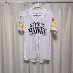 【限定ユニ】【白の奇跡】【Lサイズ】 SoftBank HAWKS ユニフォームのサムネイル