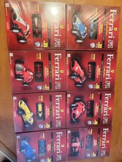 アシェット 公式フェラーリF1コレクション 1/43 ミニカー 8台セットのサムネイル