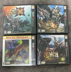モンスターハンター　3DS まとめ売りのサムネイル
