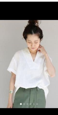 ☆波子☆様専用です。フレームワーク　フレンチリネンスキッパーブラウス　イエナのサムネイル