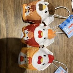 からあげクン ミニぬいぐるみ 全3種セットのサムネイル