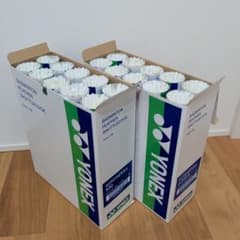 YONEX バドミントンシャトル 中古品二箱260個 - メルカリ