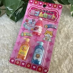 平成レトロ＊おもしろけしゴム＊びんジュースドリンク＆シャンプー