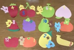 誕生表　新年度　保育園　幼稚園　壁面　手作り　ハンドメイド　保育のサムネイル