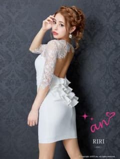 an♡背中あき♡ミニ ドレス♡美品のサムネイル
