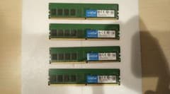 crucial DDR4-2400 8GBx4枚のサムネイル