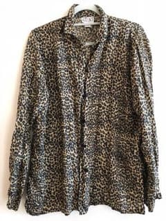 ジャンティーク ヒョウ柄シャツのサムネイル