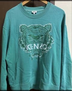 KENZO トラ刺繍 ターコイズ Mのサムネイル