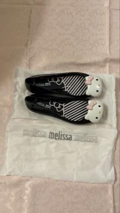 新品未使用　melissa ハローキティ フラットシューズ