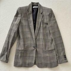 【美品】Chloe チェック柄テーラードジャケットのサムネイル