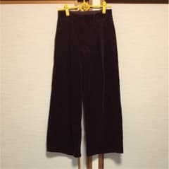 【最終価格】ニコアンド✩コーデュロイ ワイドパンツ(^^)のサムネイル