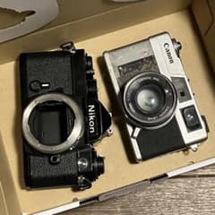 ジャンクカメラ フィルムカメラ 2点まとめ売り - メルカリ