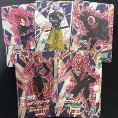 ドラゴンボールスーパーダイバーズ sdv10-xvpur コンプセット 5枚