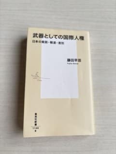 武器としての国際人権 日本の貧困・報道・差別 藤田早苗のサムネイル