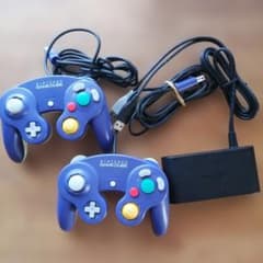 Nintendo ゲームキューブ コントローラ 接続タップ セット　バイオクリアのサムネイル