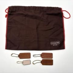 COACH コーチ オールドコーチ タグ バッグチャーム キーホルダー