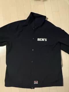 BEN DAVIS コーチジャケット ブラック Lのサムネイル