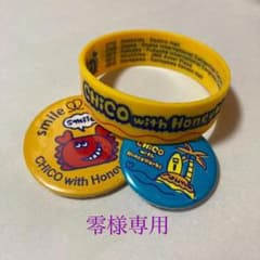 CHICO with HoneyWorks ラバーバンド、缶バッチのサムネイル
