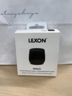 LEXON MINO Bluetooth スピーカー ブラック