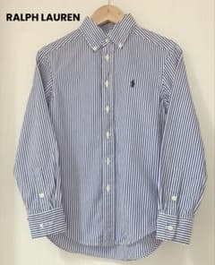 RALPH LAUREN ラルフローレン　シャツ　長袖　ストライプ　140cmのサムネイル