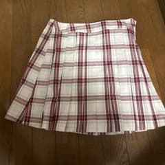 WEGO チェック柄プリーツミニスカート Mサイズのサムネイル