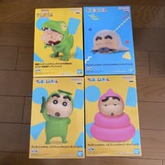 クレヨンしんちゃん　ソフビ　フィギュア　セット カッパ　うんち　アザラシ　まさお