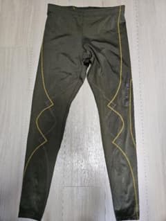 AIGLE CW-X スポーツタイツオリーブグリーン Lサイズのサムネイル