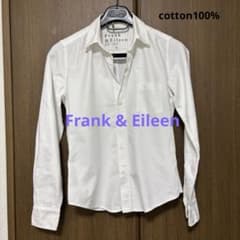 Frank & Eileenフランクアンドアイリーン コットン100%シャツ 白