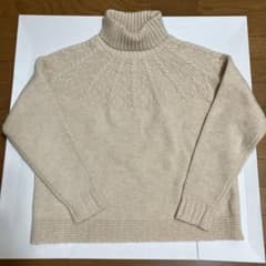 希少】オオカミとフクロウ 雨のリュウグウ タートルネック ケーブル