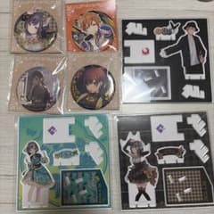 プロジェクトセカイ アクリルスタンド 缶バッジセット　東雲彰人　東雲絵名のサムネイル