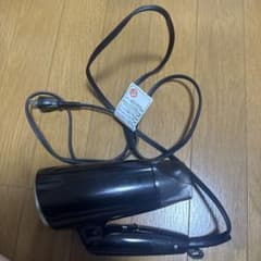 ヘアドライヤー 本体 ブラック 折りたたみ式