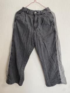 GU デニムパンツ グレー系 M(150)のサムネイル