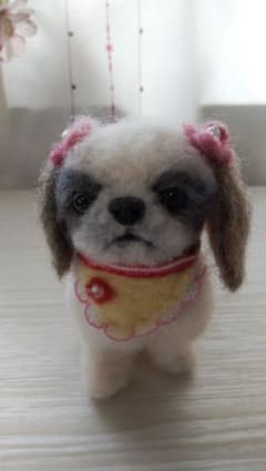羊毛フェルト　シーズちゃんのサムネイル