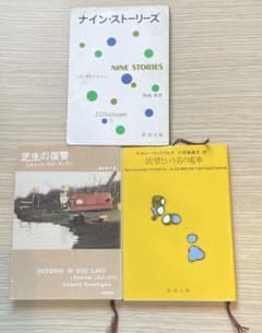 ナイン・ストーリーズ 芝生の復讐 欲望という名の電車 文庫本3冊セットのサムネイル