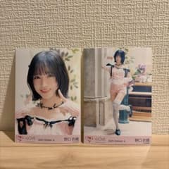 野口衣織 イコラブ 生写真 セミコンプ ラブソングに襲われる ピンク