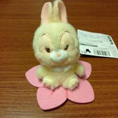 【新品】ディズニー ミルキーボア お花にちょこん マスコット ミスバニー