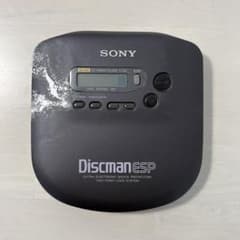 SONY ESP D-335 ディスクマン ポータブル CDプレイヤー 卓上オーディオ (Tabletop Audio): ポータブルCDプレイヤー SONY D-335