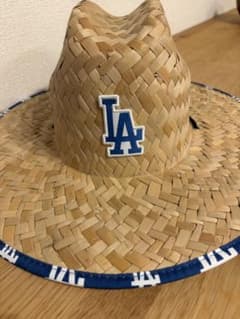 MLB Los Angeles Dodgers 麦わら帽子 カウボーイハット - メルカリ