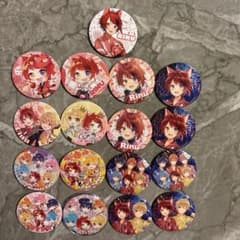 ゆ*゜様 すとぷり 莉犬くん 缶バッジ 17点 まとめ売り - メルカリ