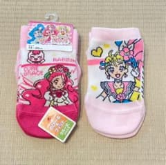 【新品未使用】プリキュアソックス（15〜20cm）のサムネイル