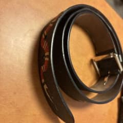 GUCCI 蛇模様 レザーベルト 476520のサムネイル