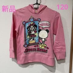 新品　LOVERS HOUSE ピンク　パーカー　120 平成レトロ　希少