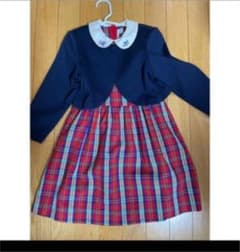 きんちゃん様専用　ミキハウス　女の子 フォーマル ワンピース　120のサムネイル