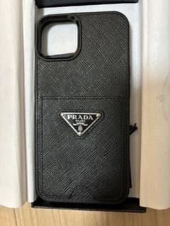 【完売品】プラダ　iPhoneケース　正規品　iPhone13/14 ブラックのサムネイル