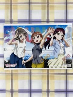 ラブライブ！サンシャイン！！渡辺曜・高海千歌・桜内梨子 非売品ブロマイド